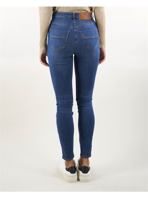 Jeans skinny in cotone stretch Elisabetta Franchi ELISABETTA FRANCHI | Jeans | PJ68S46E2104